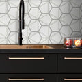 Geometro 2.0 Metro Uptown Hexagon Matte Glass  Mosaic