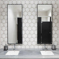 Geometro 2.0 Metro Uptown Hexagon Matte Glass  Mosaic