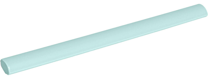 Gioia Aqua Glossy 3/8x8 Porcelain Pencil Bullnose