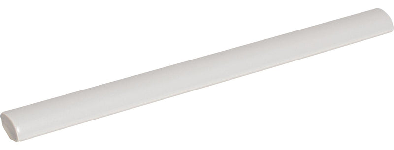 Gioia Ash Glossy 3/8x8 Porcelain Pencil Bullnose