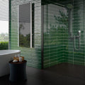 Gioia Avocado Glossy 4x16 Porcelain  Tile