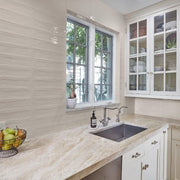 Gioia Greige Glossy 4x16 Porcelain  Tile