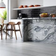 Gioia Lava Glossy 4x16 Porcelain  Tile
