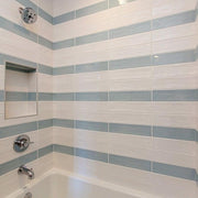 Gioia Milk Glossy 4x16 Porcelain  Tile