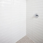 Gioia Milk Glossy 4x16 Porcelain  Tile