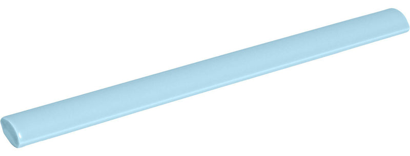 Gioia Sky Glossy 3/8x8 Porcelain Pencil Bullnose