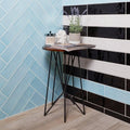 Gioia Sky Glossy 4x16 Porcelain  Tile