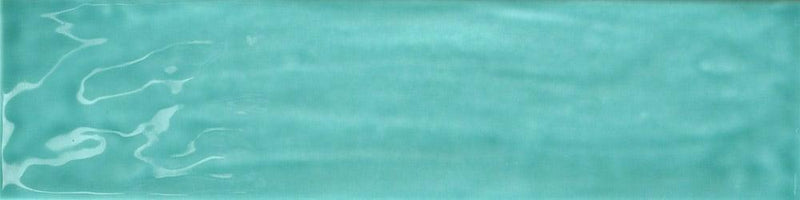 Gioia Turquoise Glossy 4x16 Porcelain  Tile