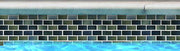 Glasstel Captain Blue 7/8x1-7/8 Subway Matte, Textured Porcelain  Mosaic