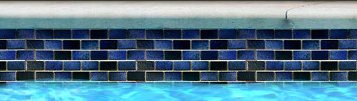 Glasstel Indigo 7/8x1-7/8 Subway Matte Porcelain  Mosaic