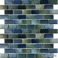 Glasstel Marine 7/8x1-7/8 Subway Matte Porcelain  Mosaic