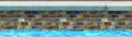 Glasstel Tahoe 7/8x1-7/8 Subway Matte, Textured Porcelain  Mosaic