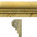 Gold Travertine Trim 12 Honed     Double Ogee