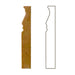 Golden Sienna Travertine Trim 5x12 Honed, Unfilled     Baseboard