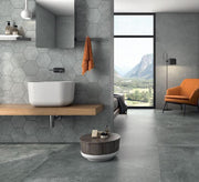 Ground Gris Matte 10x11 Porcelain  Tile