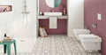 Havana Jazz Cement Matte 8x8 Porcelain  Tile