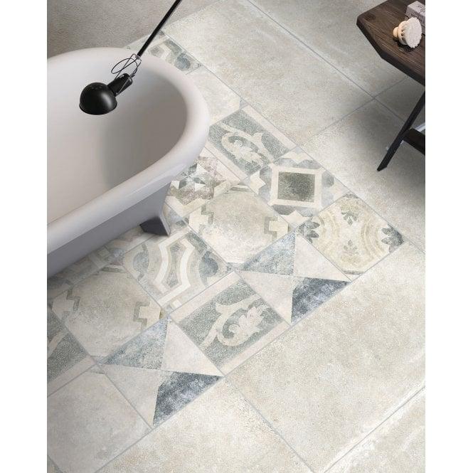 Heritage Blanc 13x20 Porcelain  Tile