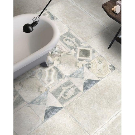 Heritage Blanc 20x40 Porcelain  Tile
