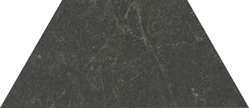 Historia Vintage Black Semi Polished 4x8 Porcelain  Tile