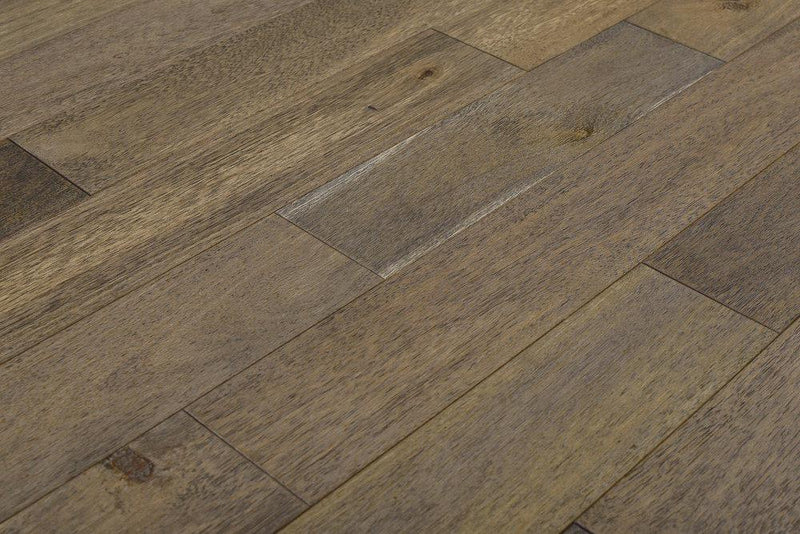 Indo Acacia Whitewash Tempest 4-3/4xrl   Solid Hardwood