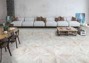 Intarsio Bianco 24x24 Porcelain  Tile