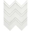 Islandia Aruba Chevron Glossy, Matte Glass  Mosaic