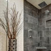 Islandia Aruba Chevron Glossy, Matte Glass  Mosaic