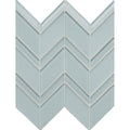 Islandia Barbados Chevron Glossy, Matte Glass  Mosaic
