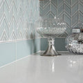 Islandia Barbados Chevron Glossy, Matte Glass  Mosaic