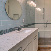 Islandia Barbados Matte 4x12 Glass  Tile