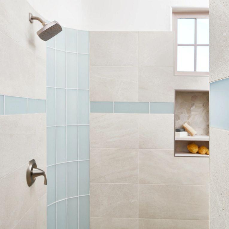 Islandia Barbados Matte 4x12 Glass  Tile