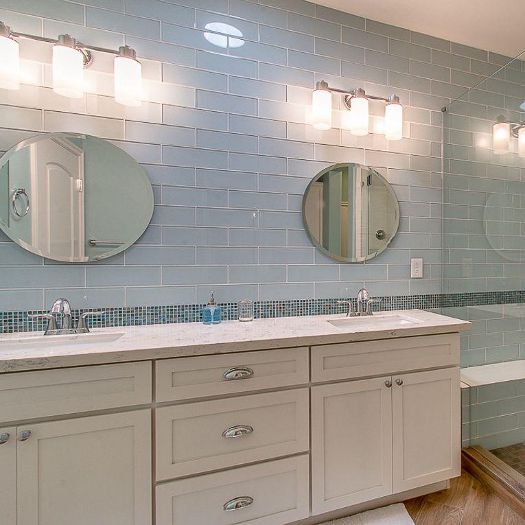 Islandia Barbados Matte 4x12 Glass  Tile