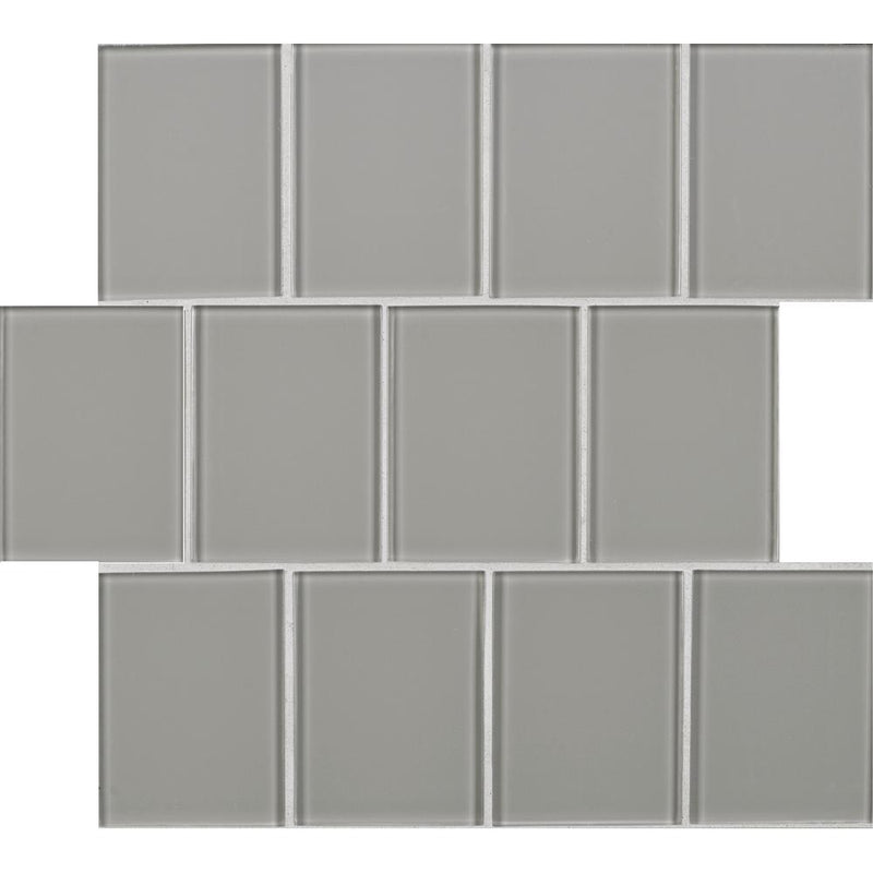 Islandia Hawaii 3x4  Glossy Glass  Mosaic