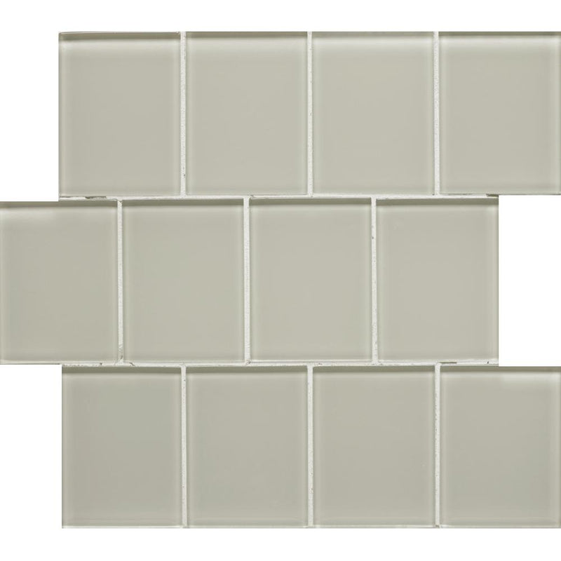 Islandia Ponza 3x4  Glossy Glass  Mosaic