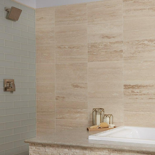 Islandia Ponza Glossy 4x12 Glass  Tile