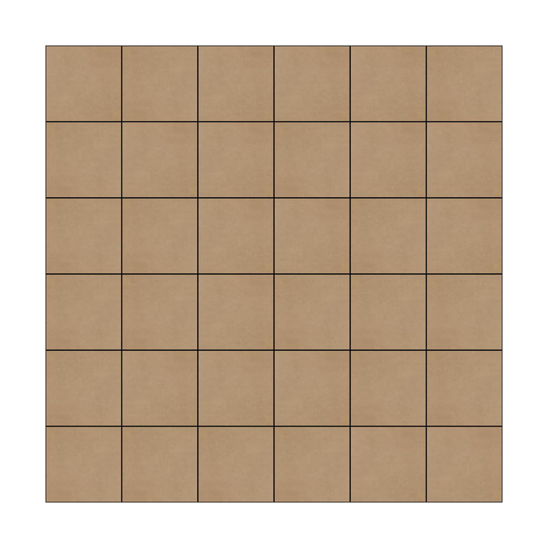 Italgraniti Terre Senape 2x2 Square Natural Ceramic  Mosaic