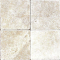 Ivory Beige Travertine Paver 16x16 Tumbled   1.25 inch