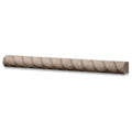 Ivory Light Travertine Trim 1x12 Honed, Unfilled     Rope Liner