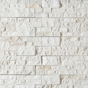 Ivory Travertine Ledger Panel 6x24 Splitface