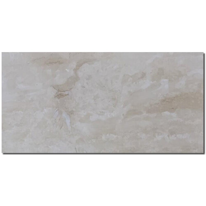 Ivory Travertine Tile 12x24 Honed, Filled