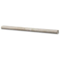 Ivory Travertine Trim 1/2x12 Honed, Unfilled     Pencil Liner