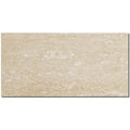 Travertine Tile - Ivory Vein Cut - Honed and Filled - 12x24