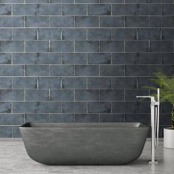 Jovani Hd Azul Matte 6x12 Porcelain  Tile