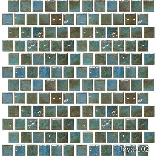 Joya Albi 1x1 Square Textured, Lappato Porcelain  Mosaic