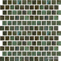 Joya Verde 1x1 Square Textured, Lappato Porcelain  Mosaic