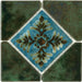 Joya Verde Akron 6x6  Textured, Lappato Porcelain  Mosaic