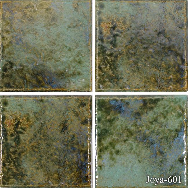Joya Verde Textured, Lappato 1x6 Porcelain Bead
