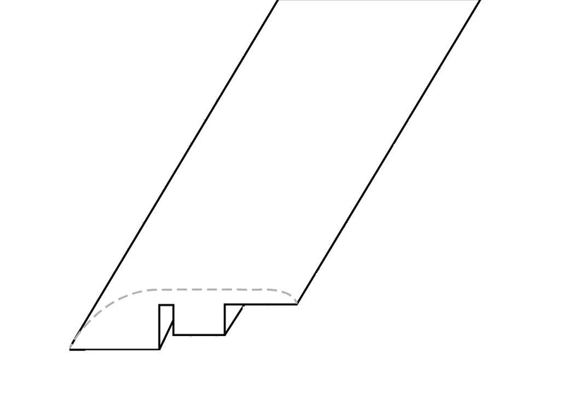 Jubilee Velvet 96   Solid Hardwood White Oak Reducer