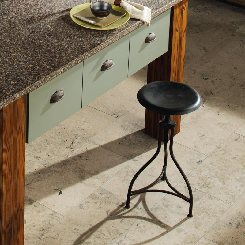 Jurastone Grey Limestone Tile 12x24 Honed   3/8 inch