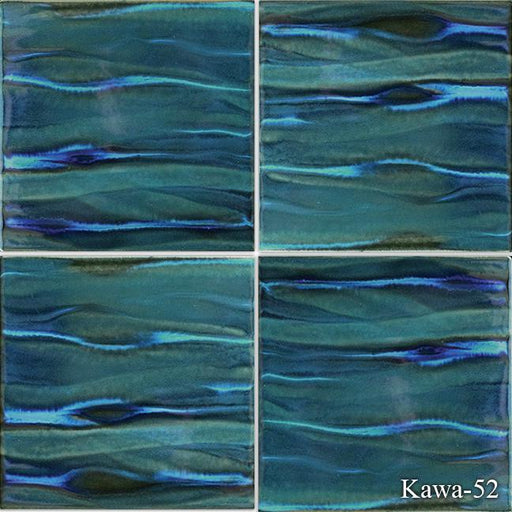 Kawa Aqua Jade Textured, Lappato 1x1 Porcelain Beak